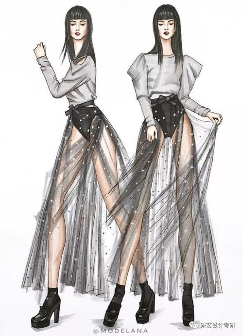 服裝設(shè)計考研手繪效果圖繪制教程